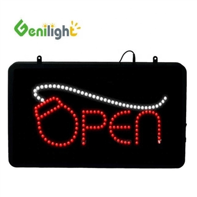56*33cm RGB Panel Größe Genilight Indoor LED Offene Lichtschild für den Internetzugang Shop