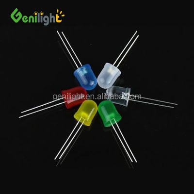 5 mm Runde Diode Genilight 8 mm F8 LED Standard Transparente elektronische Komponenten
