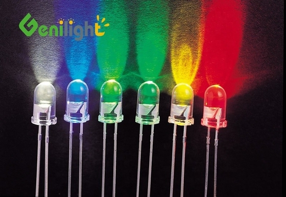 Festleuchtdiode mit LED GREEN F3 LEDs Diode mit maximaler Umspannung von 5 V