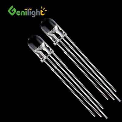 Durchsichtige 3 mm/5 mm/8 mm/10 mm LED-Diode mit ultrahellem 4-Pin-Rundkopf-Emitter Beschreibung -