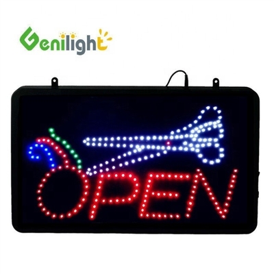 Genilight Indoor LED Schönheitssalon Schild Energieeinsparung Verfolgung und Bewegung Funktion 56*33cm