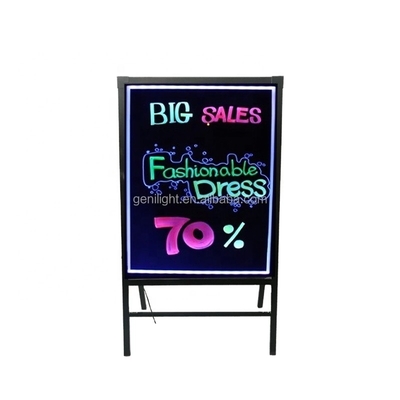 Animation Display Mode Löschbare LED-Schreibbrett-Lichtbox mit RGB SMD5050-LED-Band
