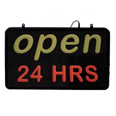 22*13 Zoll LED Neon-Schild mit 24-Stunden-offenen Brief anpassbar und CE RoHS-zertifiziert