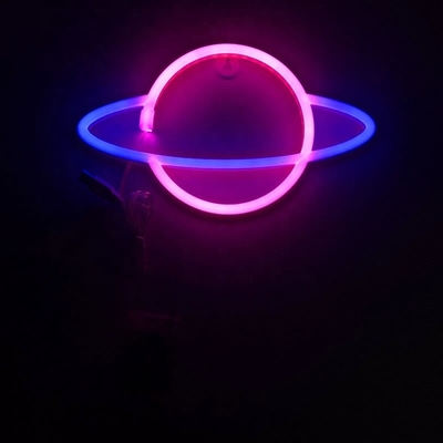Blaue Neonlichter Dekorationswandschilder für Party-Versorgungsraum Art 1 Stromverbrauch