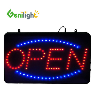 Hochhelligkeit Rechteckform LED OpenSign für kommerzielle Werbung