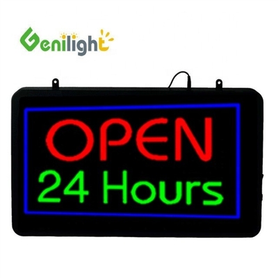 22*13 Zoll LED Neon-Schild mit 24-Stunden-offenen Brief anpassbar und CE RoHS-zertifiziert