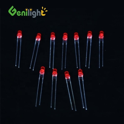 F3 Milch-LEDs 3 mm Ultrahellrot Grün Blau Weiß Gelb LED -40-60 Toleranz