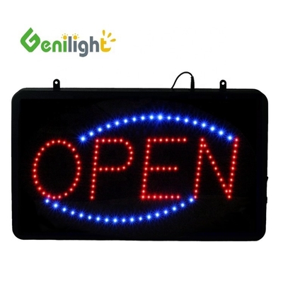 Außen Neonlicht Custom LED Offener Schild mit ABS-Material und 3 Art Wechselfunktion