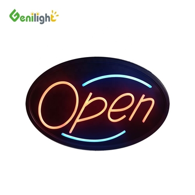 Außen Neonlicht Custom LED Offener Schild mit ABS-Material und 3 Art Wechselfunktion