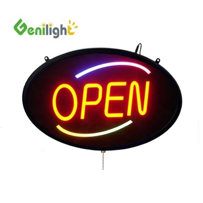Außen Neonlicht Custom LED Offener Schild mit ABS-Material und 3 Art Wechselfunktion