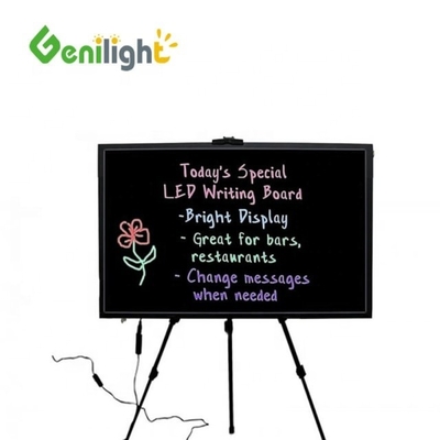 Rechteck Typ 60*40cm Acrylplatte RGB Magic LED Schreibschild mit Windschutz