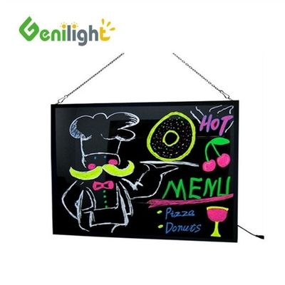 Rechteck-Funktion Ultra-dünne LED-Schreibtafel von Genilight mit 12 Twinkle-Typen