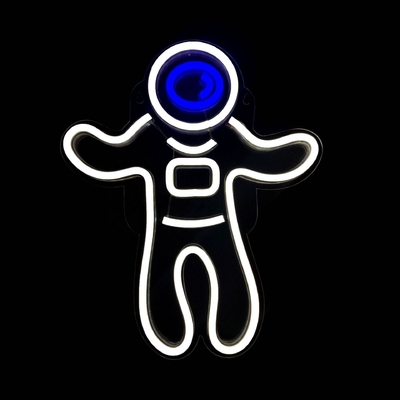 Stromverbrauch 1 Astronaut Neonlicht Projektor Weltraum Led-Schilder für Schlafzimmer Wanddekoration