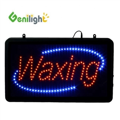 IP-Bewertung Genilight Innenraum 22*13 Zoll Energieeinsparung PASTA LED Licht Offenes Schild für den Laden