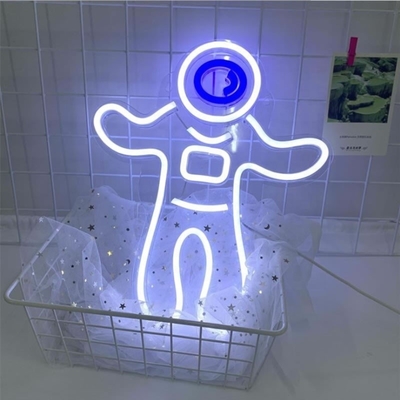 Stromverbrauch 1 Astronaut Neonlicht Projektor Weltraum Led-Schilder für Schlafzimmer Wanddekoration
