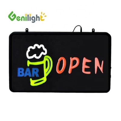 CE ROHS-zertifizierte LED-Café-Beleuchtung Neonschild mit Animationsdisplay