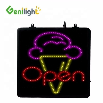 Machen Sie Ihr Geschäft glänzen mit unserem beleuchteten Eiscreme Custom Neon offenes Schild Hot Item