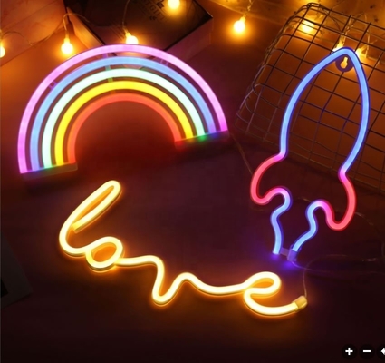 Party Room Set Neon-Schilder LED Acrylschild mit RGB-LED-Leuchten kundenspezifisch und USB-betrieben