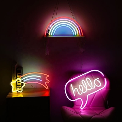 Party Room Set Neon-Schilder LED Acrylschild mit RGB-LED-Leuchten kundenspezifisch und USB-betrieben