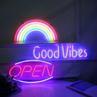 Party Room Set Neon-Schilder LED Acrylschild mit RGB-LED-Leuchten kundenspezifisch und USB-betrieben