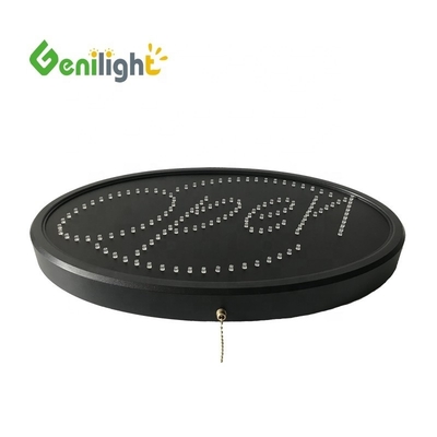 ODM Custom Oval Led OPEN Licht Neon Schild mit hoher Auflösung