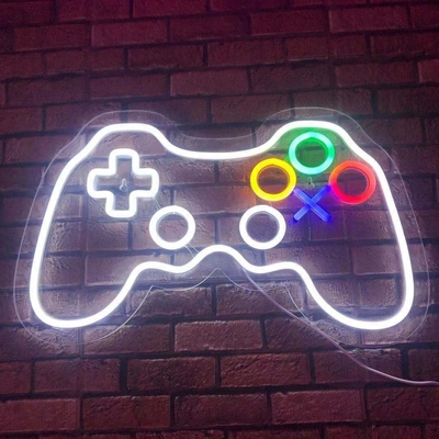 Fügen Sie Ihrem Gamer-Raum eine Farbe hinzu mit einem Neon-Schild für benutzerdefinierte Game Controller von 41*27,5 cm