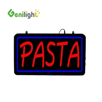 Acryl-Vorplatte PASTA Neon-Schilder mit Animations-Display-Funktion