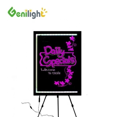 Fernbedienung Mehrfarbigkeit Superhelligkeit LED Handschrift Tafel mit 3 Blitzgeschwindigkeit