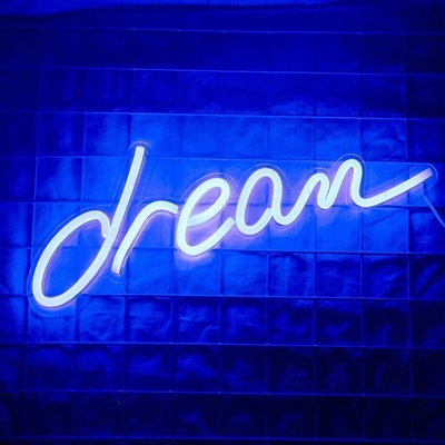 Entwerfen Sie Ihr eigenes LED-Neon-Schild mit benutzerdefiniertem Text Spannung 5V Lebensdauer 50000 Stunden