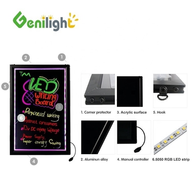 Ausgezeichnete Windschutzfähigkeit Rechteck Typ VIP 13 Jahre Acryl RGB Magic LED Schreibtisch