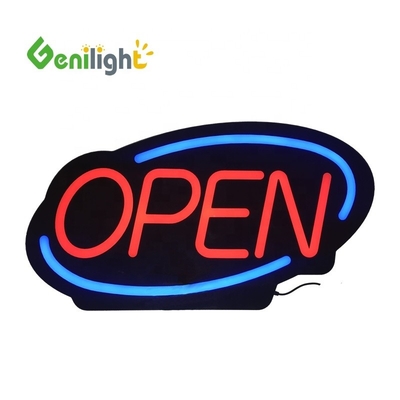 Foto-Medien LED Neon-Offenen Schilder mit 2 Arten von Wechselfunktionen und Acrylmaterial