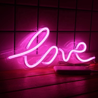 50000 Stunden Lebensdauer Business Neon-Schild Großes LED-Liebeslicht für personalisiertes Design