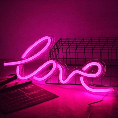 50000 Stunden Lebensdauer Business Neon-Schild Großes LED-Liebeslicht für personalisiertes Design
