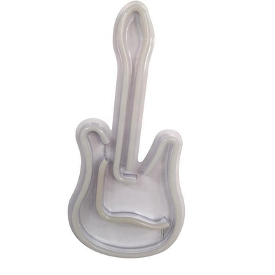 3D-Gitarren-Neonzeichen für Musikstudio