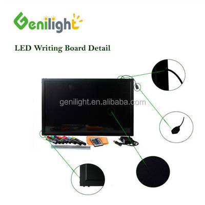 Innenraum Mini RGB Transparent LED Schreibbrett Panel Größe 20 * 30cm für die Shop-Display