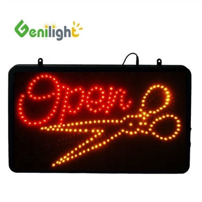 Energieeinsparung Anpassung Neon LED offen geschlossenes Schild für Shop Cafe Bar Pub Genilight