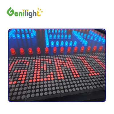Hightech gehärtetes Glas LED Neon-Schild für Unternehmen Programmierbare helle elektrische Anzeige