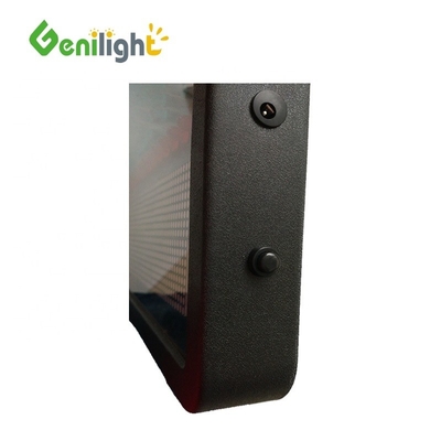 Hightech gehärtetes Glas LED Neon-Schild für Unternehmen Programmierbare helle elektrische Anzeige