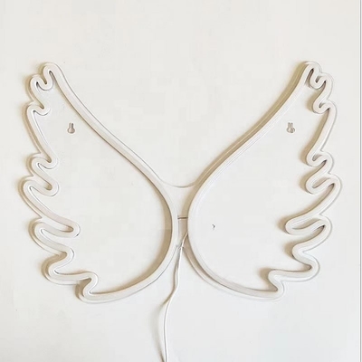 45*34cm Angel Wing Neon Zeichen für Wanddekoration in Mädchen Schlafzimmer Kinderzimmer Hochzeit Energie
