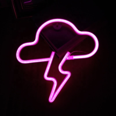 1 Stromverbrauch kundenspezifische Cloud Led Neon Licht Wandlicht für Schlafzimmer und Kinderzimmer