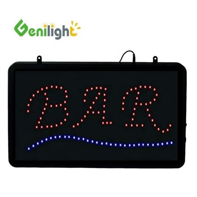LED-Fashion Bar Goblet Display Sign mit Paneldimension 56*33 und individueller Form