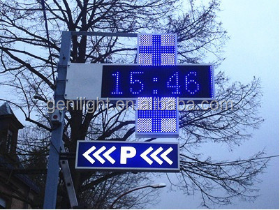 OUTDOOR RF/WIFI/Fernbedienung LED Apotheke Kreuzbildschirm Einfache Installation und Bedienung