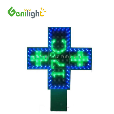 OUTDOOR RF/WIFI/Fernbedienung LED Apotheke Kreuzbildschirm Einfache Installation und Bedienung