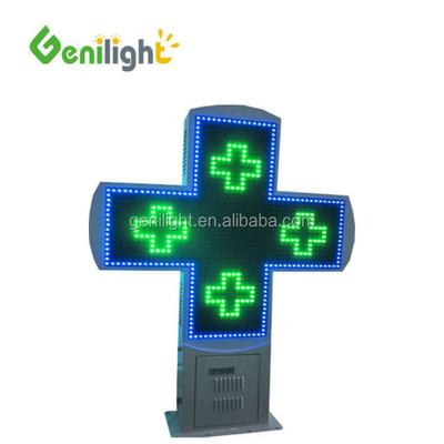 OUTDOOR RF/WIFI/Fernbedienung LED Apotheke Kreuzbildschirm Einfache Installation und Bedienung