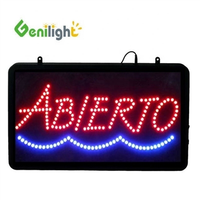 56*33 Panelgröße LED Neonlicht Offenes Schild mit hoher Helligkeit von Anpassbar