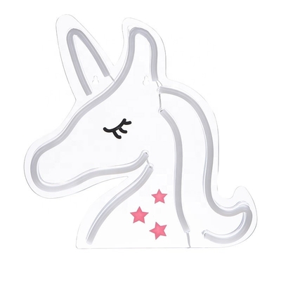 Energieverbrauch 1 Einhorn Neonlampen LED-Schild perfekt für Tierliebhaber und Spieler