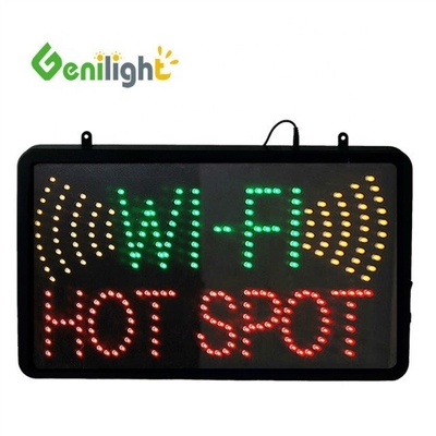 Indoor Animated Motion LED Open Sign für mehrfarbige Salonlicht Ein-/Aus-Schalter