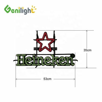 Erstellen Sie eine einzigartige Atmosphäre mit Genilight LED Schild Werbung Flexi Neon Schild
