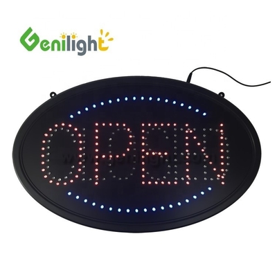 Hochhelligkeit Custom 58*36cm LED-Offener/Schließer Schild mit superhellem Material