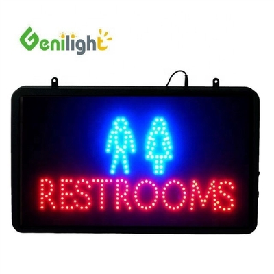 56*33 Panelgröße Custom WC Toilette LED Neonlichtschild mit 1